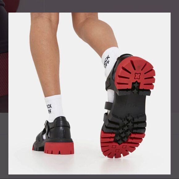 Koi Y2K Avalon gladiator sandals vegan goth Streetwear chunky fisherman - Picture 3 of 6